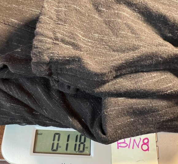 American Eagle Hooded Sweatshirt Women's L Oversized Dolman 3/4 Sleeve Heathered - Picture 11 of 11